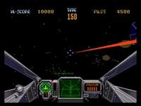 une photo d'Ã©cran de Star Wars Arcade sur Sega Megadrive 32X